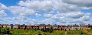 Sprawling subdivision in Brampton